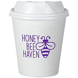 Insulated Paper Travel Cup with Lid - 12 oz. - Low Qty Main Image