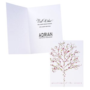Baubles & Branches Greeting Card Main Image