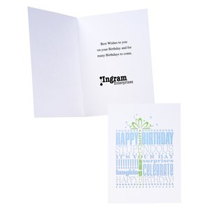 Announcing Your Birthday Greeting Card Main Image
