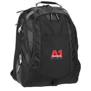 Life in Motion TSA Laptop Backpack - Embroidered Main Image
