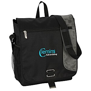 Crossing Vertical Laptop Messenger - Embroidered Main Image