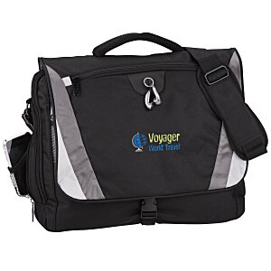 Slope Laptop Messenger Bag - Embroidered Main Image
