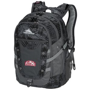 High Sierra Tactic Laptop Backpack - Embroidered Main Image