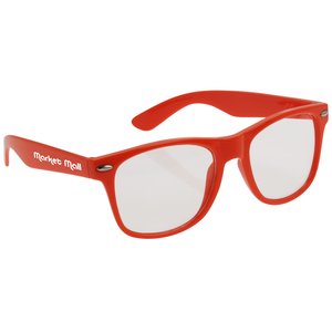 Risky Business Clear Lens Glasses Main Image