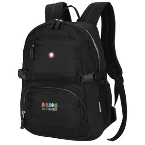 Wenger Raven Laptop Backpack - Embroidered Main Image