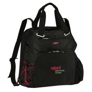 elleven Checkpoint-Friendly Backpack Tote - Embroidered Main Image