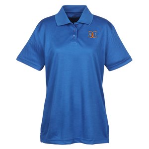 Cool & Dry Mini-Check Jacquard Polo - Ladies' Main Image