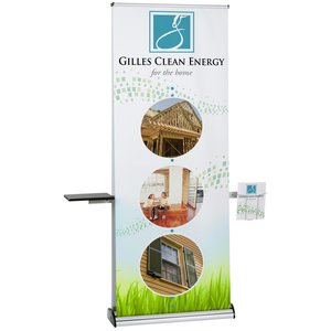 Excalibur Double Sided Ret Banner with Table & Lit Pocket Main Image