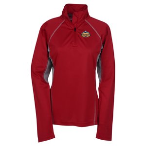 Trident 1/4 Zip UltraCool Pullover - Ladies' - Embroidery Main Image