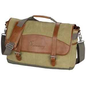 Cutter & Buck Legacy Cotton Laptop Messenger Bag Main Image