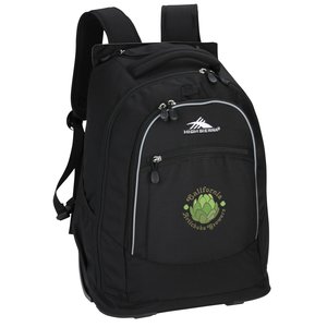 High Sierra Chaser Wheeled Laptop-Backpack - Embroidered Main Image