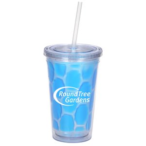 Arctic Chill Tumbler with Straw - 16 oz. Main Image