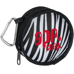 Zippered Pouch - Zebra Main Image