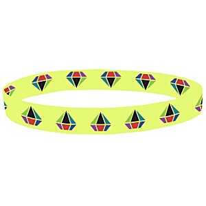 Stretchy Elastic Headband - Full Color - 3/4" Main Image