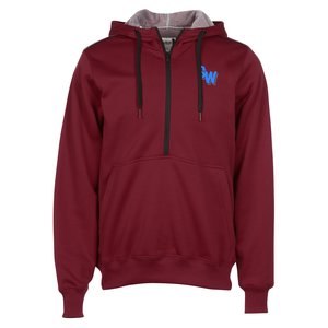 Archery 1/2-Zip Polyester Hoodie - Embroidered Main Image