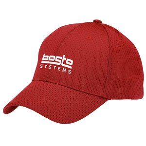 Jersey Mesh Polyester Cap Main Image