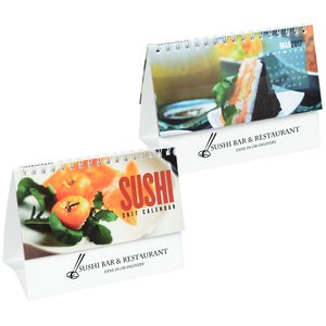 Sushi Platter Tent Calendar Main Image