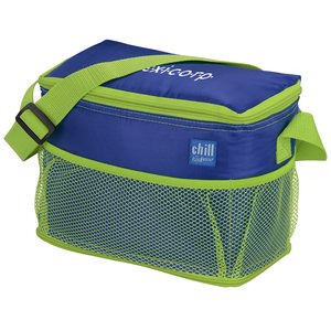 Chill by Flexi-Freeze 6-Can Cooler with Mesh Pockets Main Image