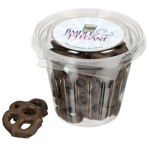 Round Snack Pack - Chocolate Pretzels Main Image