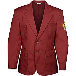 Polyester Single Breasted Suit Coat - Men's Main Image
