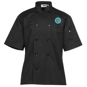 Ten Button Short Sleeve Chef Coat Main Image