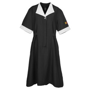 Black Spun Polyester Housekeeping Dress Main Image