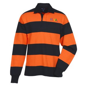 Long Sleeve Cotton Rugby Polo Main Image