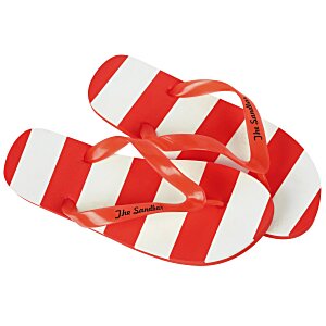 Striped Flip Flops - 24 hr Main Image