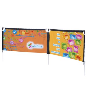 Four Season Outdoor Event Barrier - Two Sided Main Image