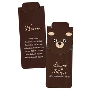 Paws and Claws Magnetic Bookmark - Bear Main Image