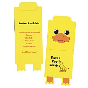 Paws and Claws Magnetic Bookmark - Duck Main Image