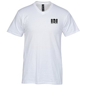 Hanes Nano-T V-Neck T-Shirt - Men's - White Main Image