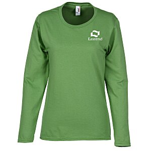 Anvil Ringspun 4.5 oz. LS T-Shirt - Ladies' - Colors Main Image