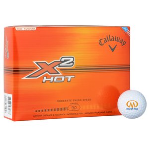 Callaway X2 Hot Golf Ball - Dozen - Standard Ship Main Image