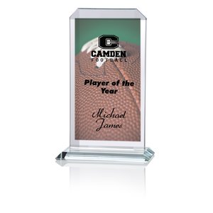 Aspire Starfire Glass Award - 9" - Full Color Main Image