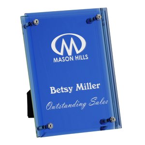 Blue Mirror Plaque - 7" Main Image