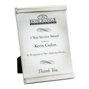 Silver Scroll Plaque - 11" Main Image