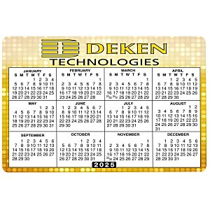 Removable Laptop Calendar - 2-3/4" x 4-1/8" - Full Color Main Image