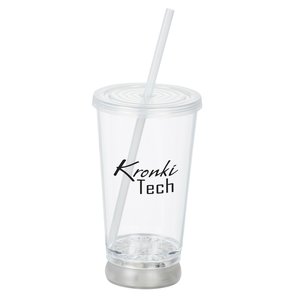 To-Go Light-Up Tumbler with Straw - 16 oz. - Multicolor Main Image