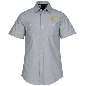 Burnside Mini-Check Short Sleeve Shirt Main Image