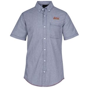 Burnside Stretch-Stripe Short Sleeve Shirt Main Image