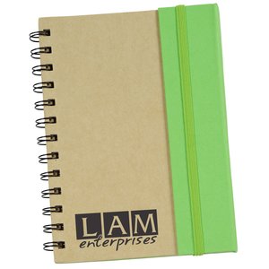 Two Tone Eco Notebook - Closeout Main Image