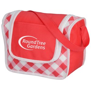 Printed Poly Pro Lunch Box - Gingham Main Image