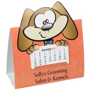 Die-Cut Desk Calendar - Dog Main Image