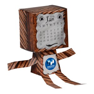 Die-Cut Robot Calendar Main Image