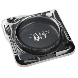 Cater Plate - Black w/Lid Main Image