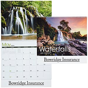 Waterfalls Calendar Main Image
