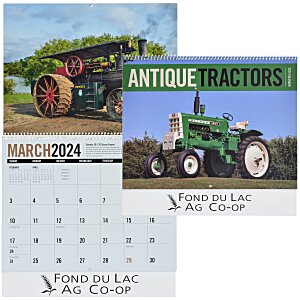 Antique Tractors Calendar Main Image