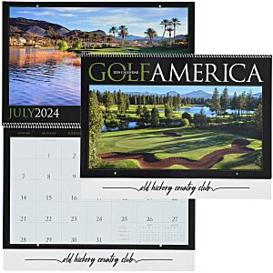 Golf America Large Wall Calendar Main Image