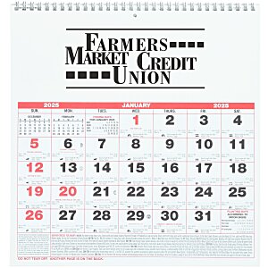 Almanac Wall Calendar - 11" x 11" Main Image